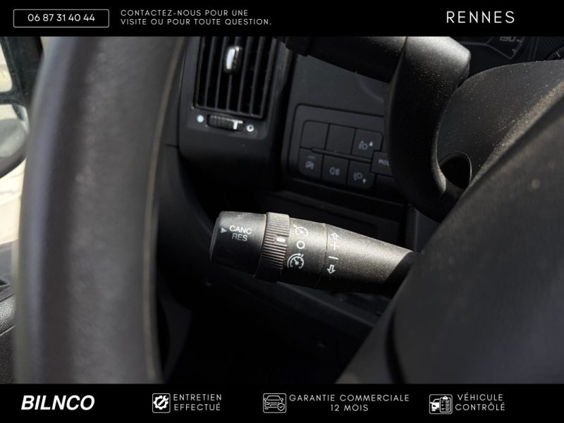 PEUGEOT BOXER 2.2 BLUEHDI 120CH / 1ère main / TVA récupérable / Caméra de recul / Régulateur / L2H2