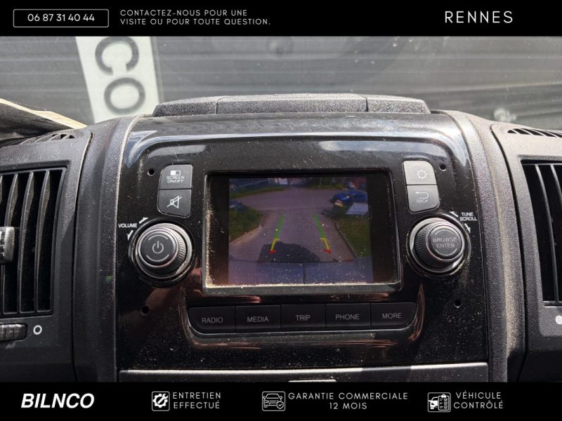 PEUGEOT BOXER 2.2 BLUEHDI 120CH / 1ère main / TVA récupérable / Caméra de recul / Régulateur / L2H2