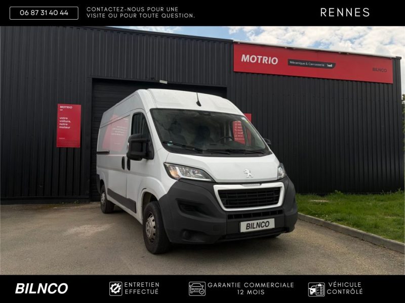 PEUGEOT BOXER 2.2 BLUEHDI 120CH / 1ère main / TVA récupérable / Caméra de recul / Régulateur / L2H2