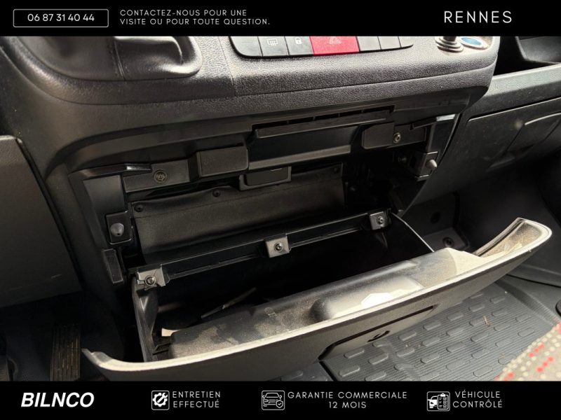 PEUGEOT BOXER 2.2 BLUEHDI 120CH / 1ère main / TVA récupérable / Caméra de recul / Régulateur / L2H2