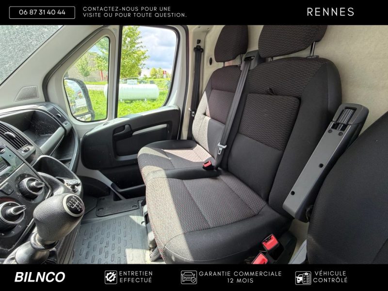 PEUGEOT BOXER 2.2 BLUEHDI 120CH / 1ère main / TVA récupérable / Caméra de recul / Régulateur / L2H2