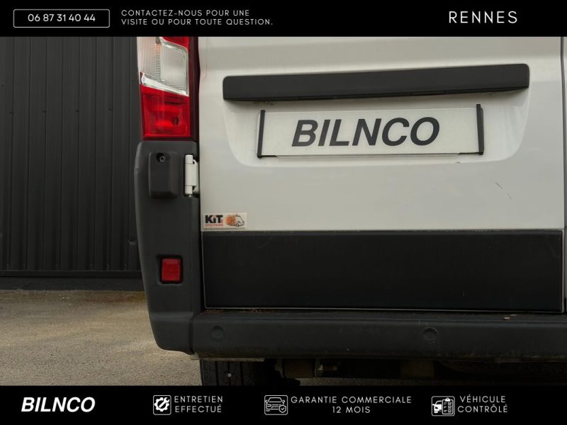 PEUGEOT BOXER 2.2 BLUEHDI 120CH / 1ère main / TVA récupérable / Caméra de recul / Régulateur / L2H2