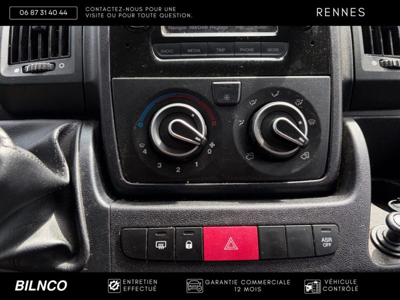 PEUGEOT BOXER 2.2 BLUEHDI 120CH / 1ère main / TVA récupérable / Caméra de recul / Régulateur / L2H2