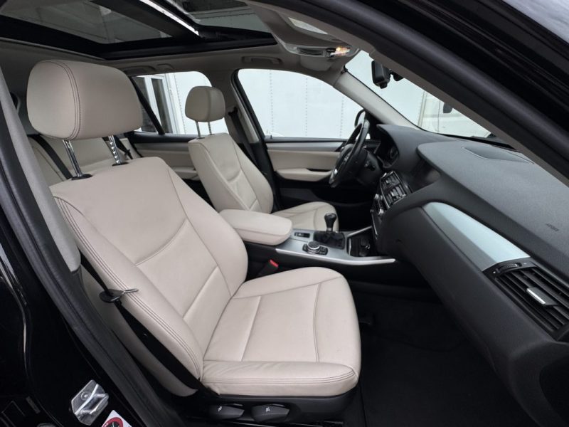 BMW X3 2.0 D SDRIVE18D PACK X LINE FULL OPTIONS GPS/CLIM/CUIR/TOIT 1er MAIN 