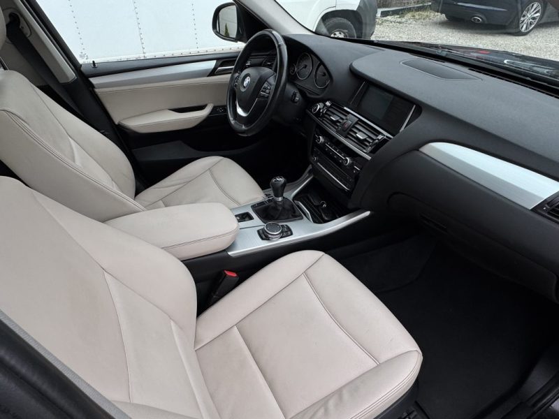 BMW X3 2.0 D SDRIVE18D PACK X LINE FULL OPTIONS GPS/CLIM/CUIR/TOIT 1er MAIN 
