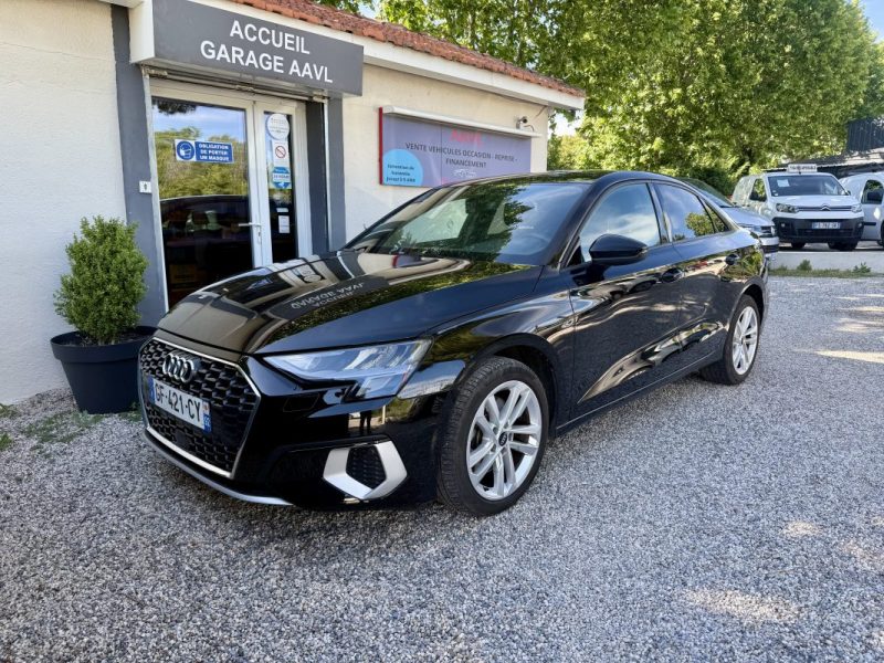 AUDI A3 BERLINE 30 TFSI 110CH MILD HYBRID DESIGN S TRONIC 7 2021 CAR PLAY SIEGES CHAUFFANTS 