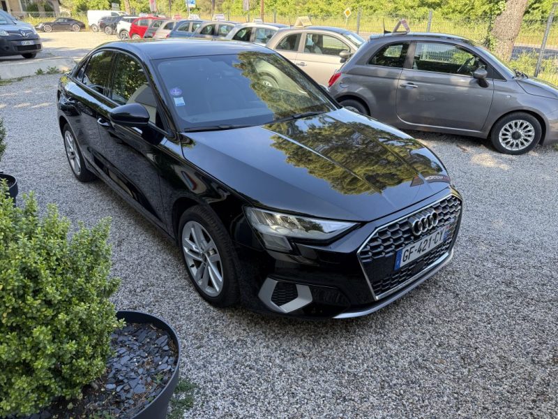 AUDI A3 BERLINE 30 TFSI 110CH MILD HYBRID DESIGN S TRONIC 7 2021 CAR PLAY SIEGES CHAUFFANTS 