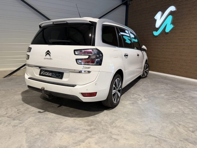 CITROEN C4 GRAND PICASSO - 2L BLUEHDI - 150 - SHINE - 2017 - Siège Chauffant - 7 places - Caméra 360