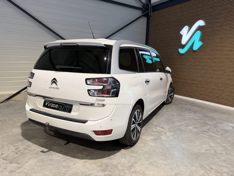 CITROEN C4 GRAND PICASSO - 2L BLUEHDI - 150 - SHINE - 2017 - Siège Chauffant - 7 places - Caméra 360