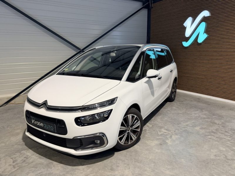 CITROEN C4 GRAND PICASSO - 2L BLUEHDI - 150 - SHINE - 2017 - Siège Chauffant - 7 places - Caméra 360