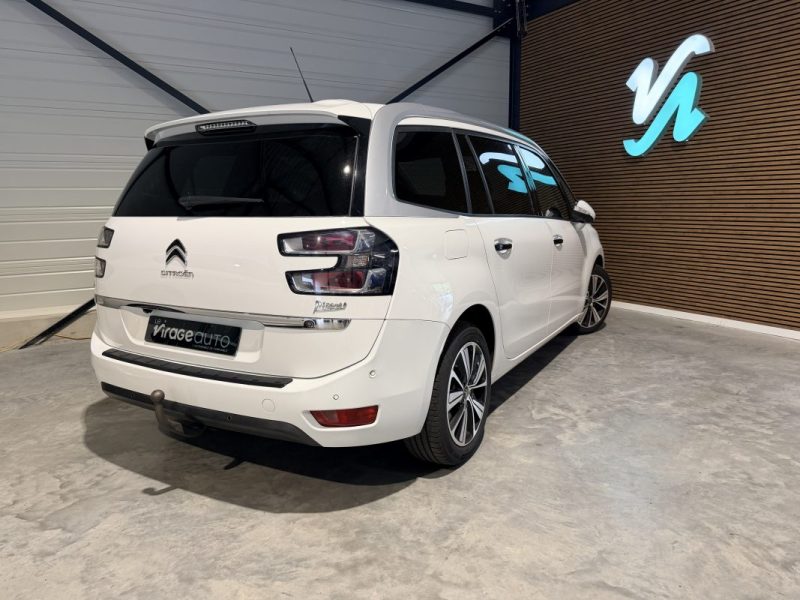 CITROEN C4 GRAND PICASSO - 2L BLUEHDI - 150 - SHINE - 2017 - Siège Chauffant - 7 places - Caméra 360