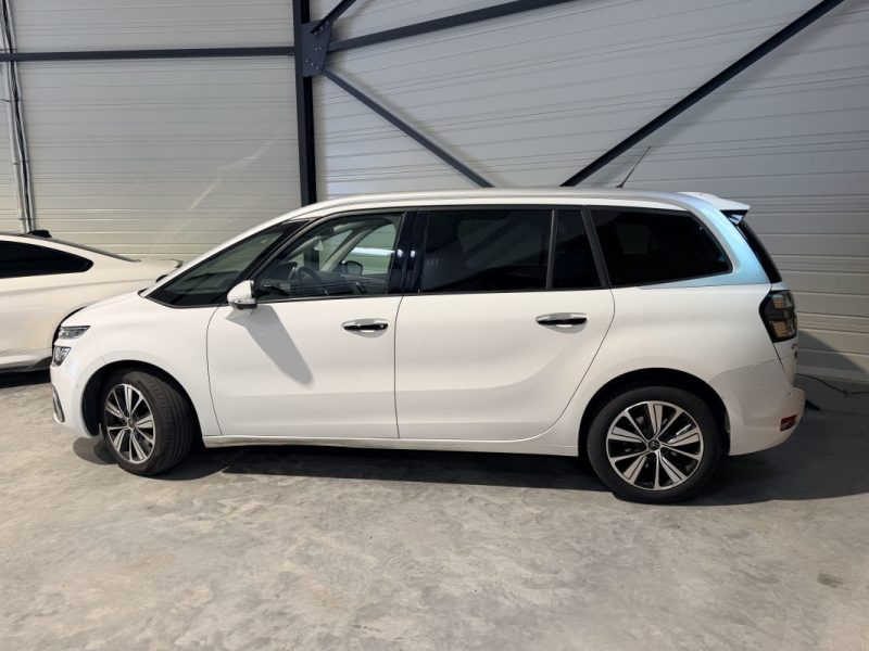 CITROEN C4 GRAND PICASSO - 2L BLUEHDI - 150 - SHINE - 2017 - Siège Chauffant - 7 places - Caméra 360