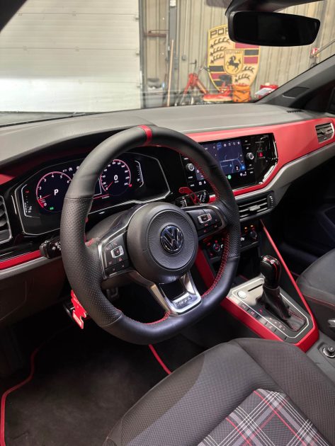 MAGNIFIQUE VOLKSWAGEN POLO GTI STAGE 2, 290CH (LIGNE D'ÉCHAPPEMENT COMPLÈTE, RESSORTS COURTS)