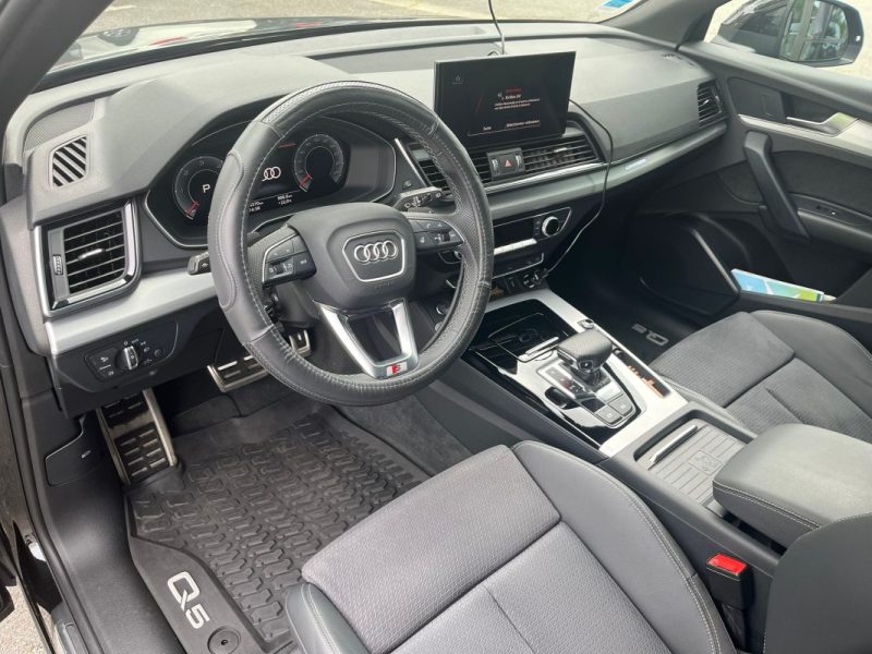 AUDI Q5 S-Line II 40 2.0 TDI Mild Hybrid S-Tronic7 204 ch Première main / Garantie Audi 2028