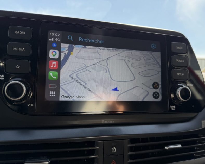 HYUNDAI I20 1.2 84CH INTUITIVE - CAMEMA DE RECUL - Apple CarPlay & Android Auto - Roue de secours