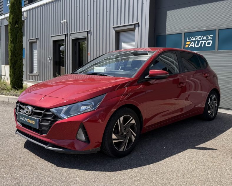 HYUNDAI I20 1.2 84CH INTUITIVE - CAMEMA DE RECUL - Apple CarPlay & Android Auto - Roue de secours