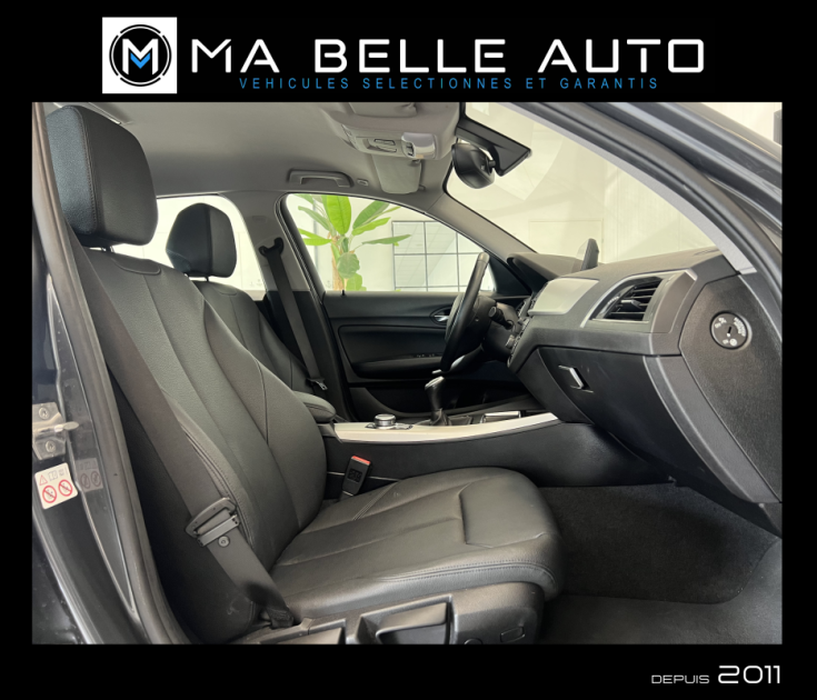 BMW Série 1 F20 116d Business 5 P. / carnet / GPS CUIR BT PDC / 212 euros mensuel