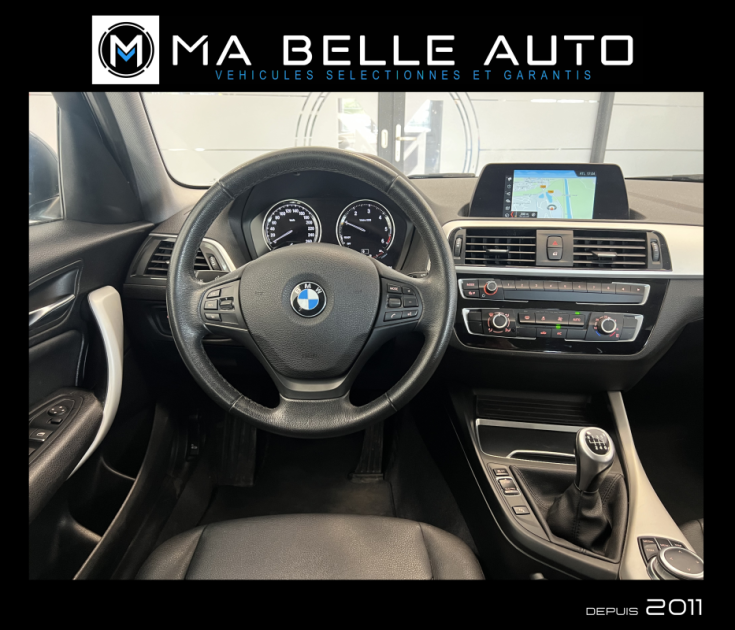 BMW Série 1 F20 116d Business 5 P. / carnet / GPS CUIR BT PDC / 212 euros mensuel
