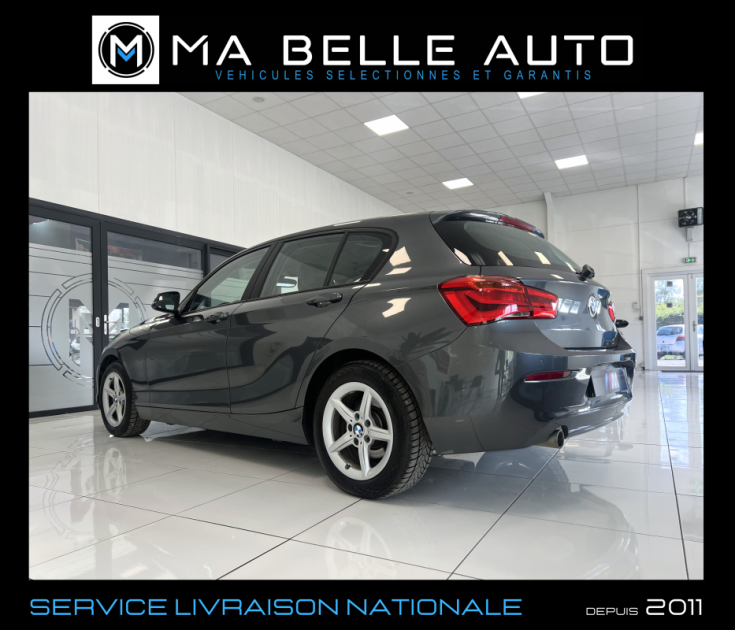 BMW Série 1 F20 116d Business 5 P. / carnet / GPS CUIR BT PDC / 212 euros mensuel