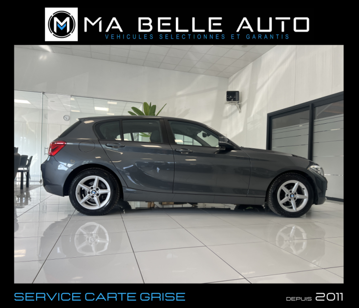 BMW Série 1 F20 116d Business 5 P. / carnet / GPS CUIR BT PDC / 212 euros mensuel