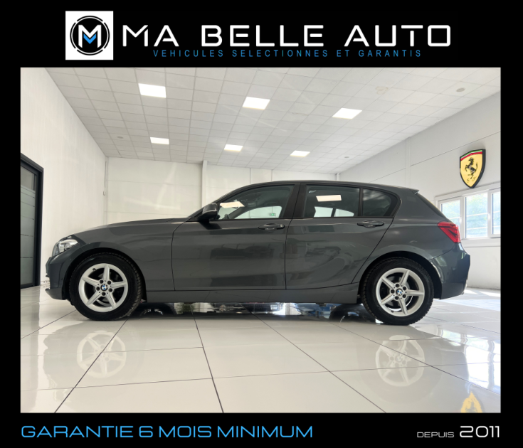 BMW Série 1 F20 116d Business 5 P. / carnet / GPS CUIR BT PDC / 212 euros mensuel