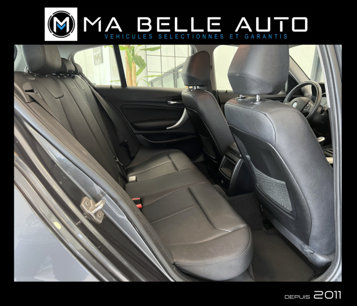 BMW Série 1 F20 116d Business 5 P. / carnet / GPS CUIR BT PDC / 212 euros mensuel