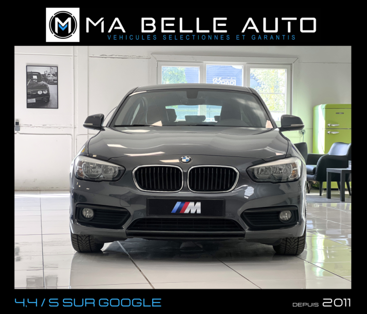 BMW Série 1 F20 116d Business 5 P. / carnet / GPS CUIR BT PDC / 212 euros mensuel