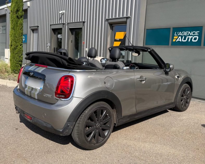 MINI III COOPER 136CH - HEDDON STREET Cabriolet - Full Option - 2019 - Siège chaffants