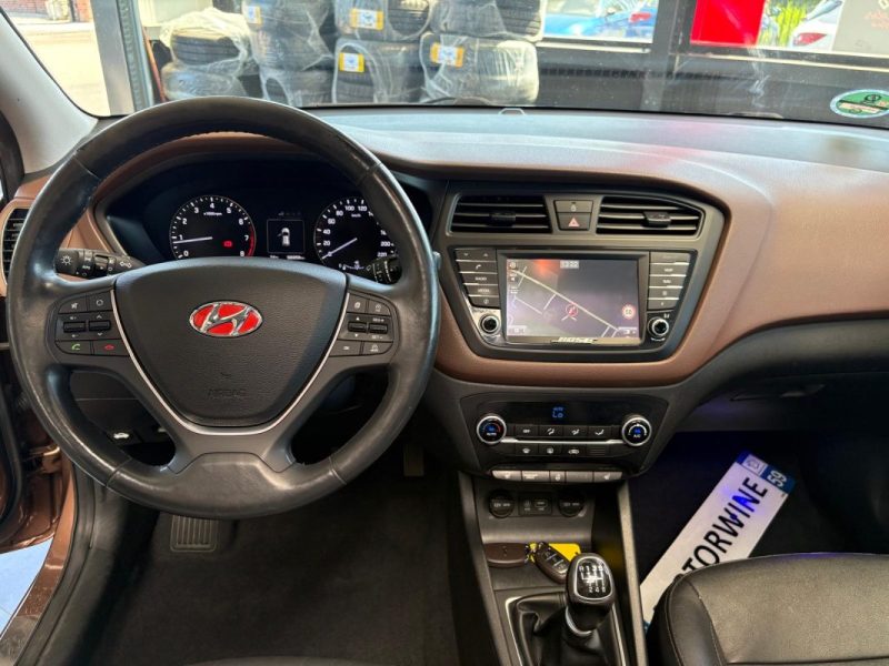 🚗 HYUNDAI i20 1.4 101ch ⚙️INTUITIVE PLUS ☀️Toit ouvrant 🪑Sièges cuir chauffants♨️📷Caméra🧭GPS