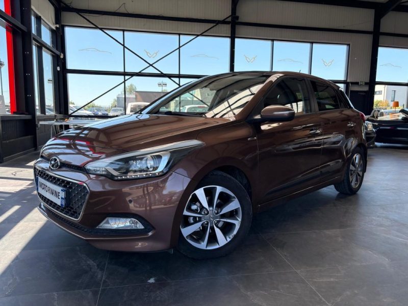 🚗 HYUNDAI i20 1.4 101ch ⚙️INTUITIVE PLUS ☀️Toit ouvrant 🪑Sièges cuir chauffants♨️📷Caméra🧭GPS