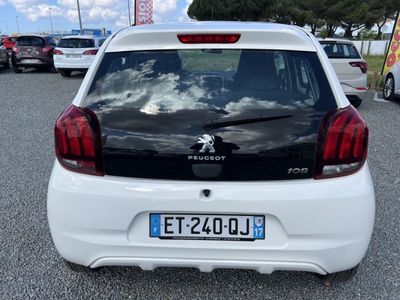 PEUGEOT 108 1.2 PURETECH ALLURE TOP 5P 2018
