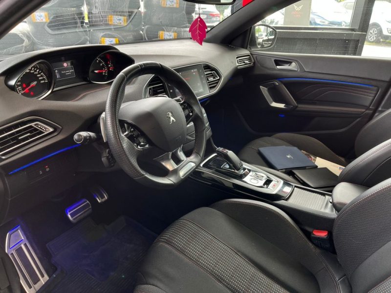 🚗PEUGEOT 308 II 1.2 130ch⚙️GT LINE EAT8♨️Sièges chauffants💆‍♂️Massants📷Caméra de recul📱Car play