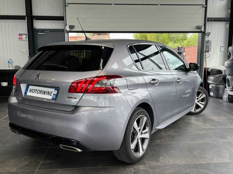 🚗PEUGEOT 308 II 1.2 130ch⚙️GT LINE EAT8♨️Sièges chauffants💆‍♂️Massants📷Caméra de recul📱Car play