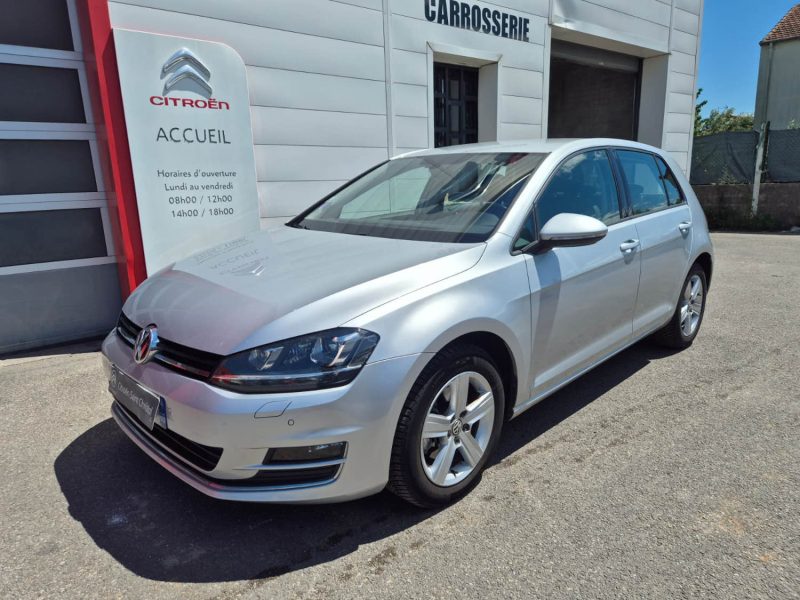 VOLKSWAGEN GOLF VII 1.4 TSI 125CH BLUEMOTION TECHNOLOGY DSG7 CONFORTLINE 2016