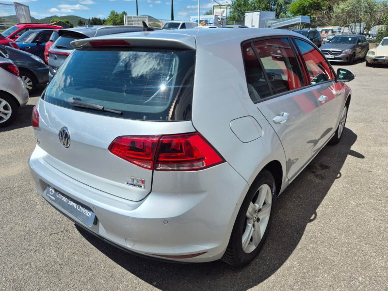 VOLKSWAGEN GOLF VII 1.4 TSI 125CH BLUEMOTION TECHNOLOGY DSG7 CONFORTLINE 2016