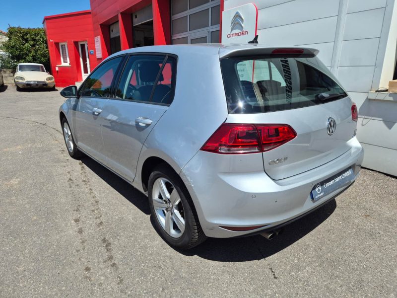 VOLKSWAGEN GOLF VII 1.4 TSI 125CH BLUEMOTION TECHNOLOGY DSG7 CONFORTLINE 2016