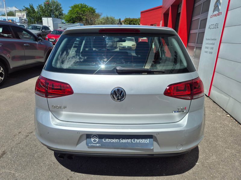 VOLKSWAGEN GOLF VII 1.4 TSI 125CH BLUEMOTION TECHNOLOGY DSG7 CONFORTLINE 2016