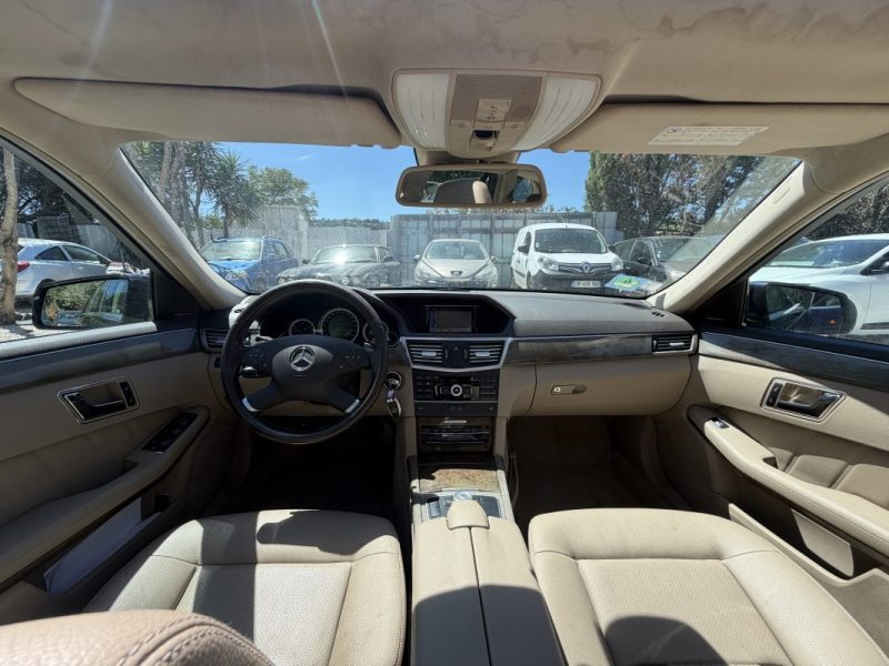 MERCEDES CLASSE E  ELEGANCE 265CH 2010