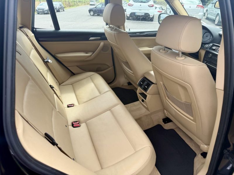 B.M.W. X3 20D 184CH XDRIVE CONFORT BA 2011