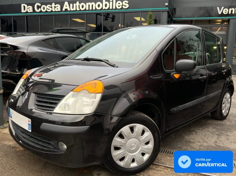 RENAULT MODUS 1.4 100 Cv 5 PORTES CLIMATISATION / PAIEMENT EN 4 FOIS PAR CB POSSIBLE - GARANTIE 1 AN