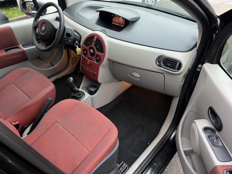RENAULT MODUS 1.4 100 Cv 5 PORTES CLIMATISATION / PAIEMENT EN 4 FOIS PAR CB POSSIBLE - GARANTIE 1 AN