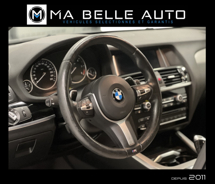 BMW X4 XDRIVE20D M SPORT BVA8 / carnet / TOE KEYLESS GPS CAMERA / 391 euros mensuel