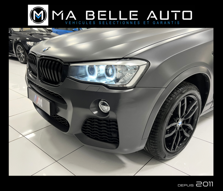 BMW X4 XDRIVE20D M SPORT BVA8 / carnet / TOE KEYLESS GPS CAMERA / 391 euros mensuel