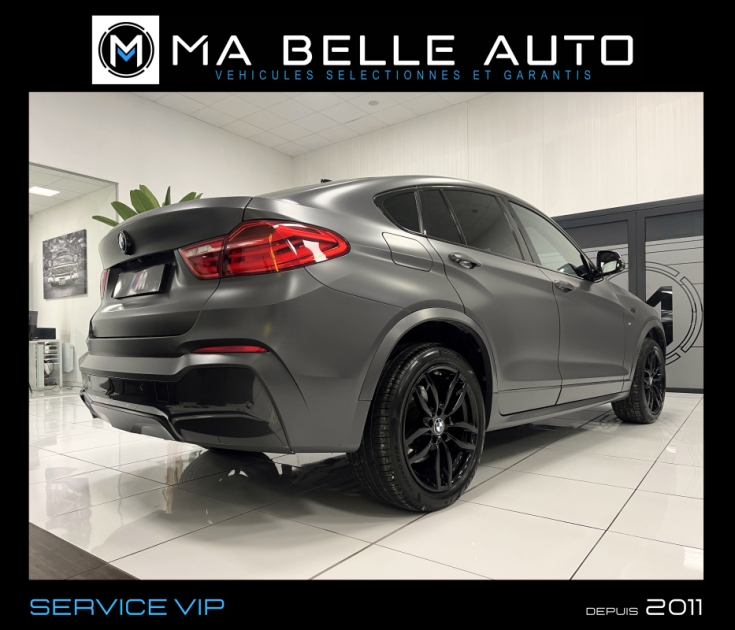 BMW X4 XDRIVE20D M SPORT BVA8 / carnet / TOE KEYLESS GPS CAMERA / 391 euros mensuel