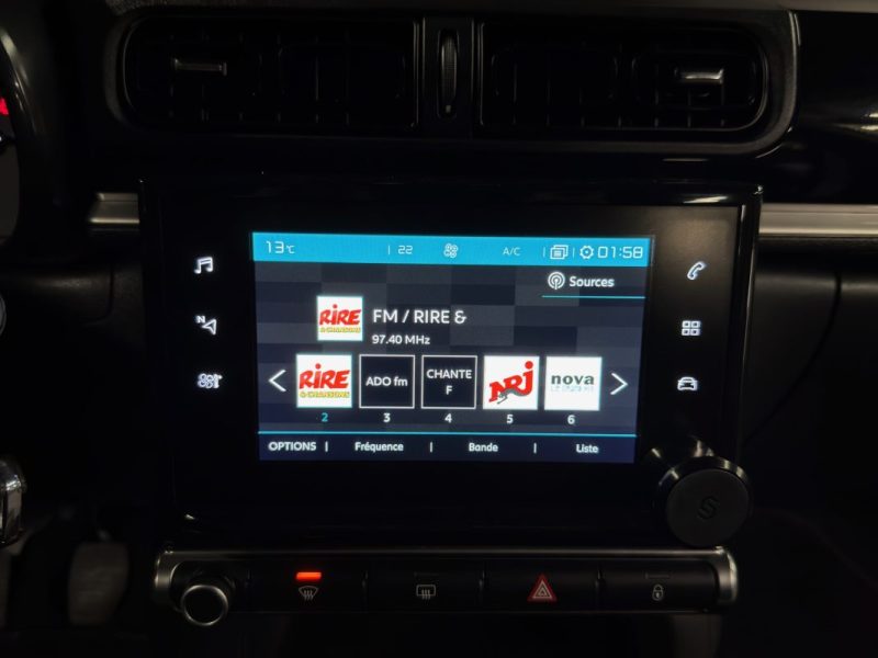 CITROEN C3 III FEEL 1.2 82 Cv APPLE CARPLAY & ANDROID / ECRAN TACTILE CRIT AIR 1 - GARANTIE 1 AN