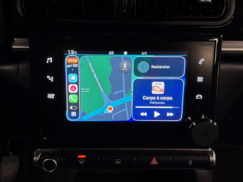 CITROEN C3 III FEEL 1.2 82 Cv APPLE CARPLAY & ANDROID / ECRAN TACTILE CRIT AIR 1 - GARANTIE 1 AN