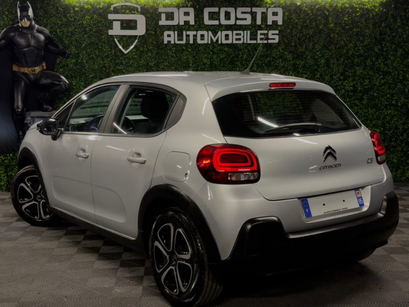 CITROEN C3 III FEEL 1.2 82 Cv APPLE CARPLAY & ANDROID / ECRAN TACTILE CRIT AIR 1 - GARANTIE 1 AN