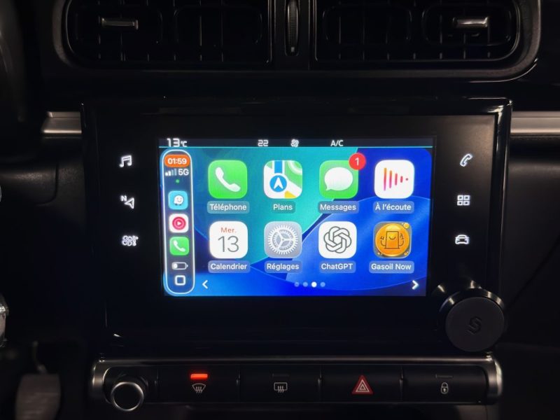CITROEN C3 III FEEL 1.2 82 Cv APPLE CARPLAY & ANDROID / ECRAN TACTILE CRIT AIR 1 - GARANTIE 1 AN