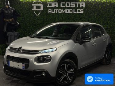CITROEN C3 III FEEL 1.2 82 Cv APPLE CARPLAY & ANDROID / ECRAN TACTILE CRIT AIR 1 - GARANTIE 1 AN