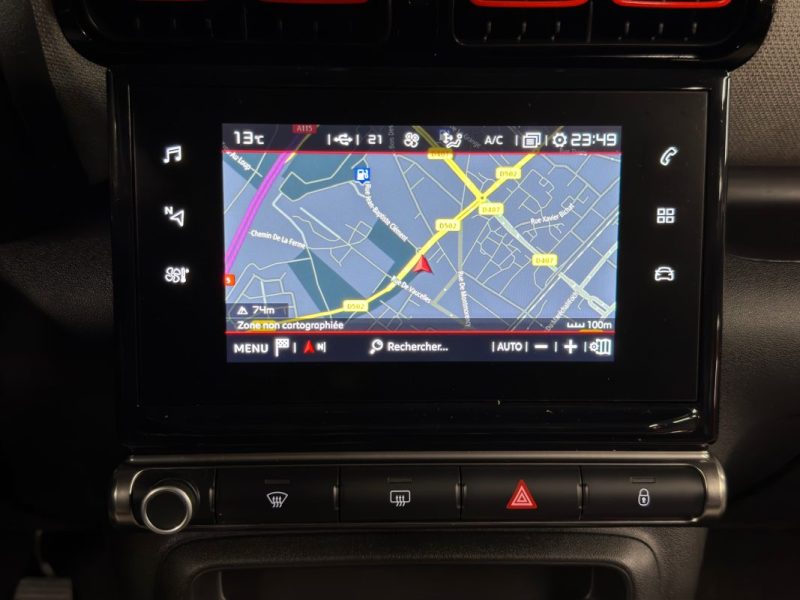 CITROEN C3 SHINE 1.2 110 Cv 1ERE MAIN / APPLE CARPLAY & ANDROID CRIT AIR 1 - Garantie 1 an